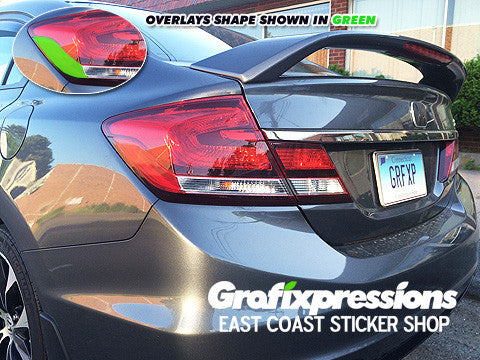 Taillight Corner Overlays for 9thGen Civic Sedan (2013 - 2015)