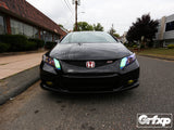Headlight Overlays for Honda Civic Coupe (2012-2013)