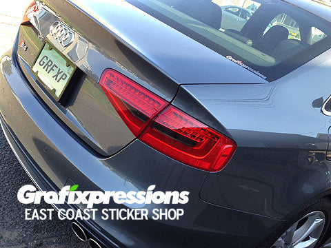 Taillight Reverse/Signal Overlays for Audi B8.5/S-Line (2013 – 2016)