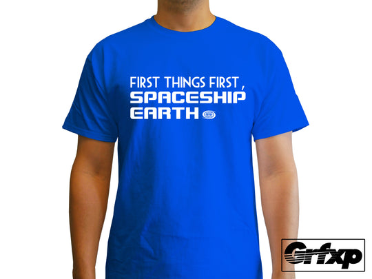 First things first, Spaceship Earth! T-Shirt