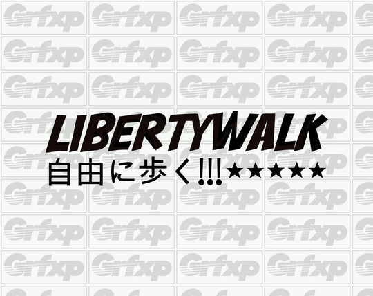 Liberty Walk Sticker