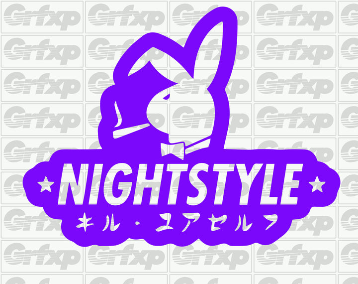 NIGHTSTYLE Sticker
