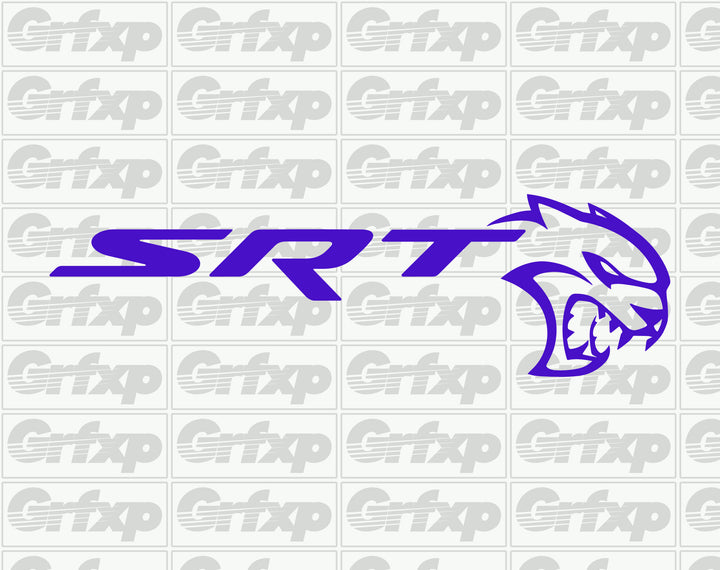 SRT Hellcat Logo Sticker