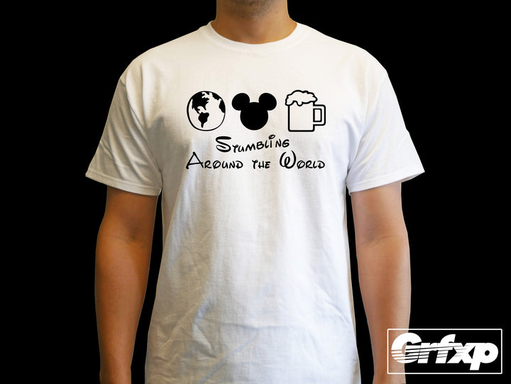 Stumbling Around the World T-Shirt