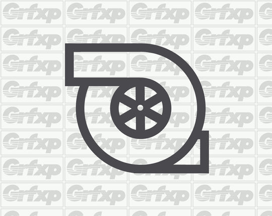 Simple Turbo Sticker
